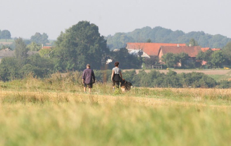 Jolanta i Aleksander Kwaśniewscy na wakacjach