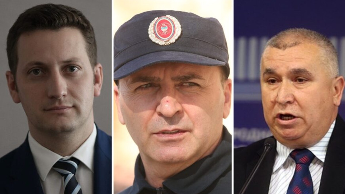 Članovi Ujedinjene Srpske sa lisicama na rukama - Blic