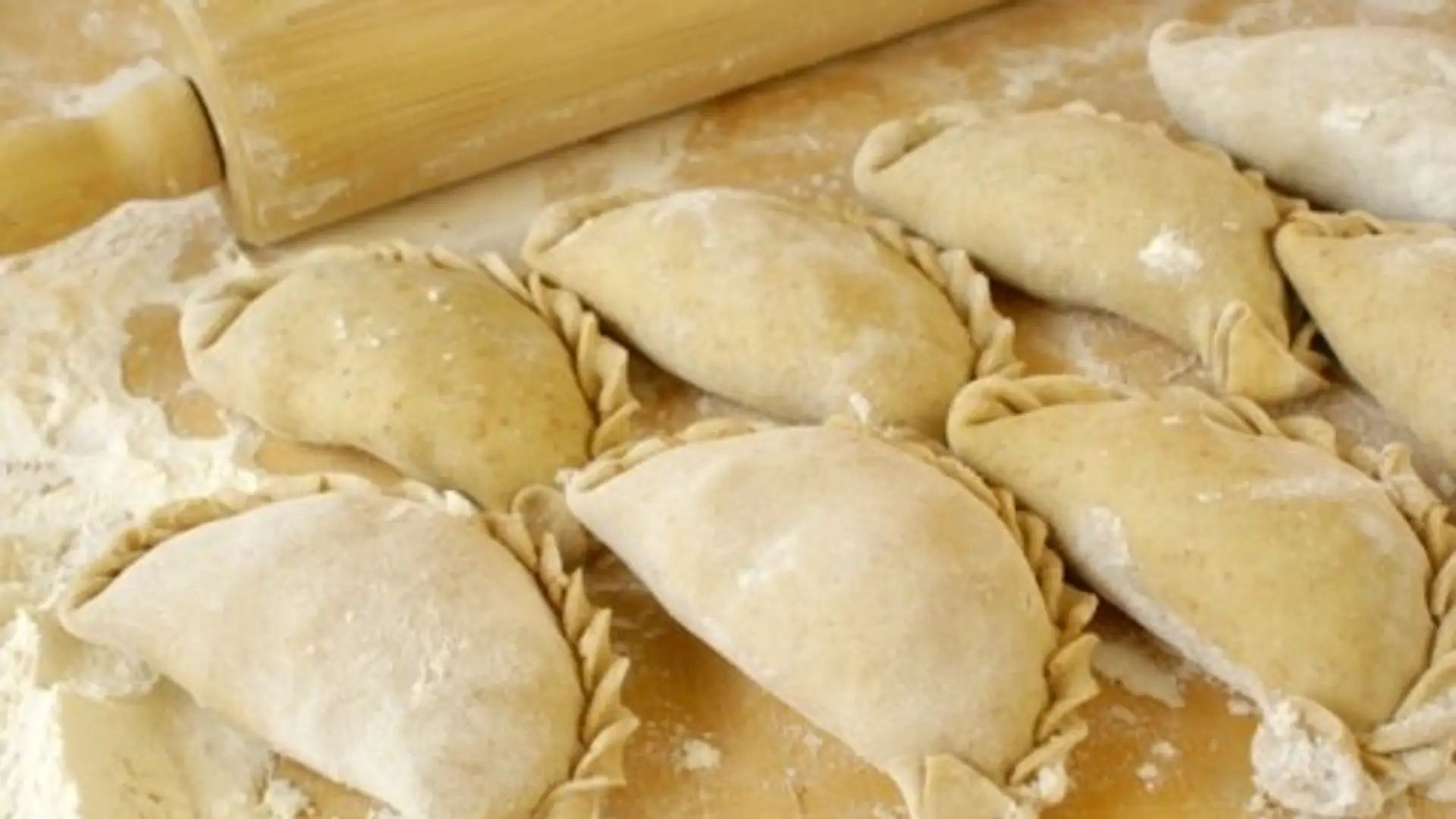 Pierożki ze szpinakiem