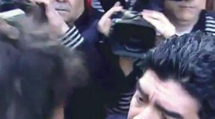 Diego Maradona féltékenységből pofozkodott?