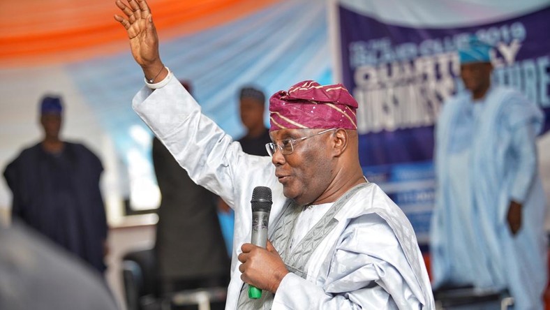 Lai Mohammed says Atiku Abubakar is planning to declare himself President  [Twitter/@bolanle cole]