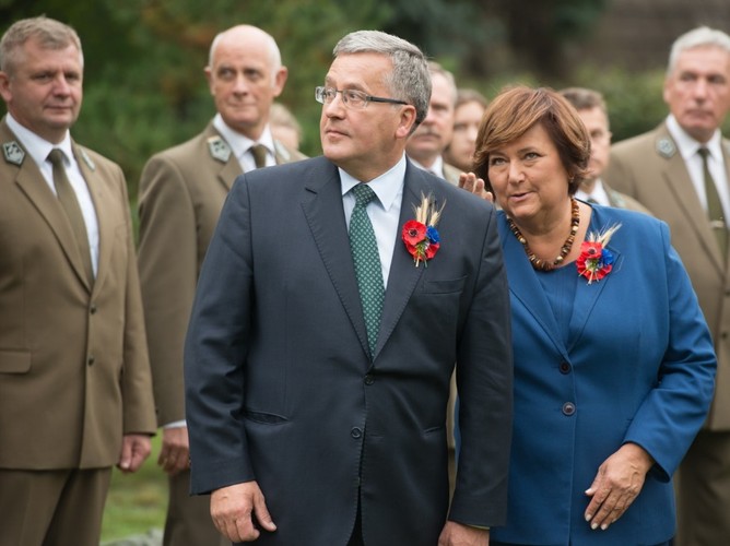 Anna i Bronisław Komorowscy