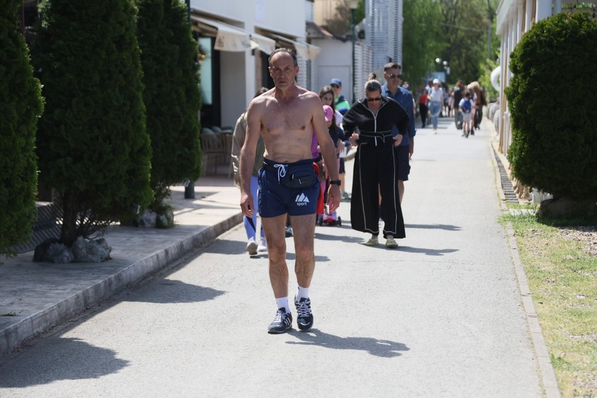 Ada Ciganlija, lepo vreme