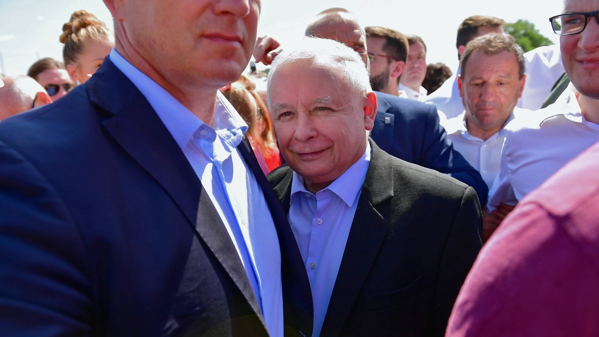 Prezes PiS Jarosław Kaczyński