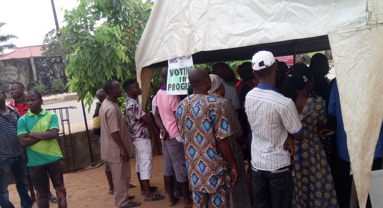 Voters turnout well at polling centers