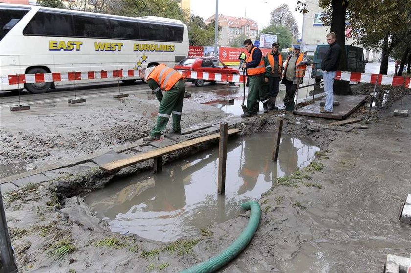 Awaria wodociągu we Wrocławiu