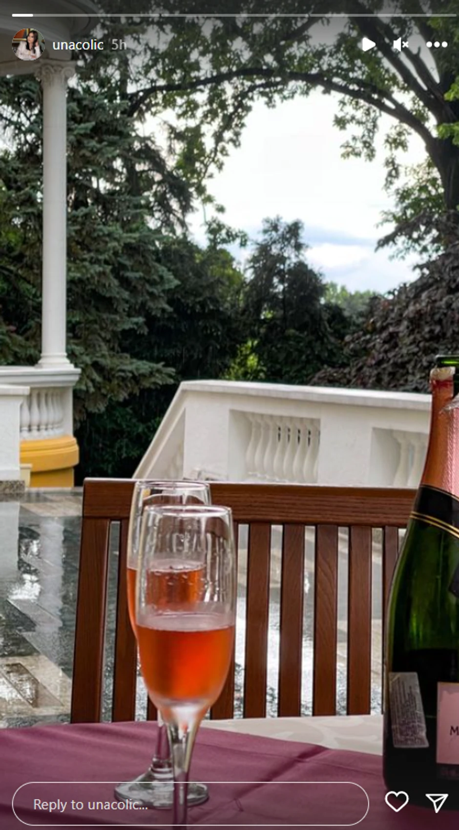 Unina objava na Instagramu, Čolin rođendan