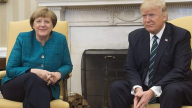 Niemiecka prasa o spotkaniu Merkel-Trump: prymus i łobuz