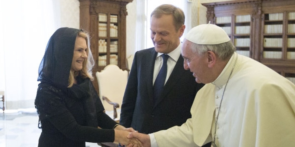 20 minutowa audiencja Tuska u Franciszka Pierwszego.