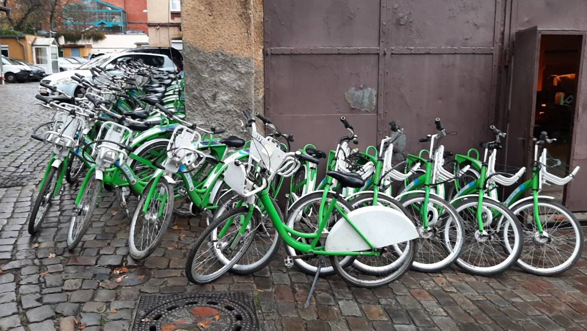 Przetarg na używane rowery miejskie w Szczecinie