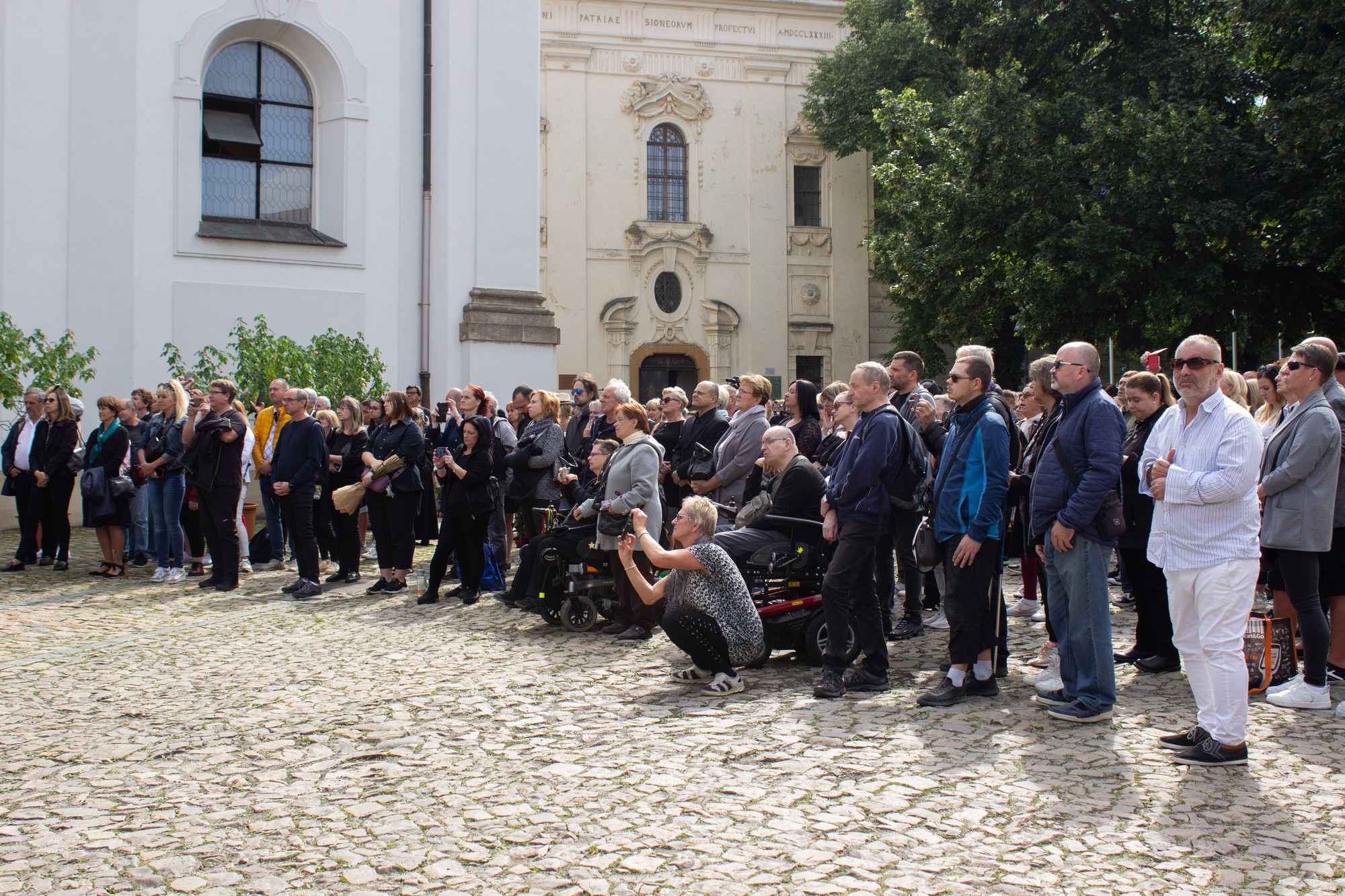 Posledná rozlúčka s Vašom Patejdlom v Prahe.