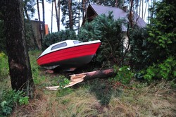 Ponad tysiąc interwencji strażaków. Burze poczyniły spustoszenia