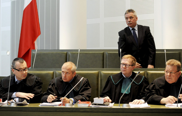 Rozprawa w Sądzie Najwyższym w sprawie Beaty Sawickiej. Fot. PAP/Bartłomiej Zborowski