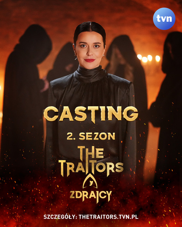 Casting do 2. sezonu show "The Traitors. Zdrajcy"