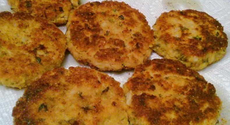 Chicken cakes ( allrecipes.com)