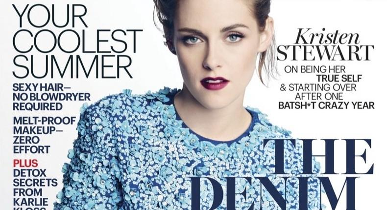 Kristen Stewart covers Marie Claire US August 2015 cover