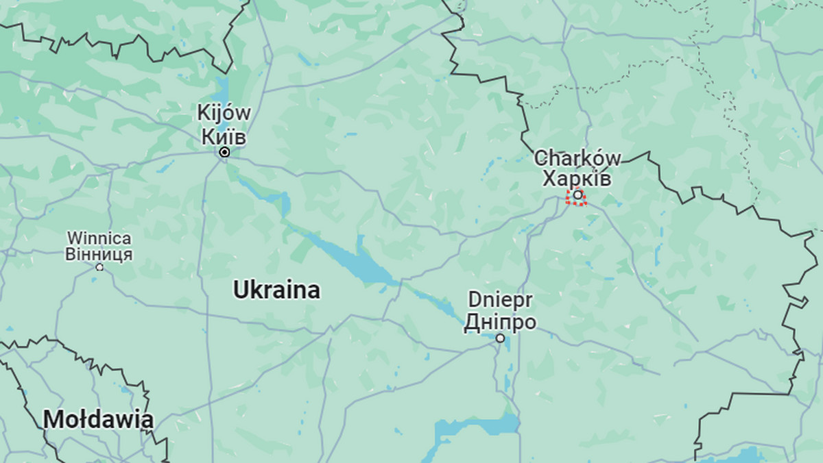 Rosyjskie drony uderzyły w stację benzynową. Wybuchł ogromny pożar