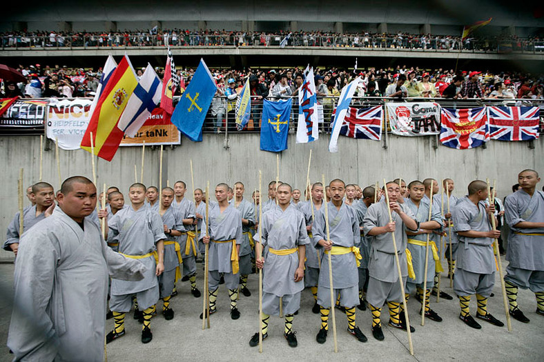 Grand Prix Chin 2009: kulisy wyścigu fotografował Jiří Křenek