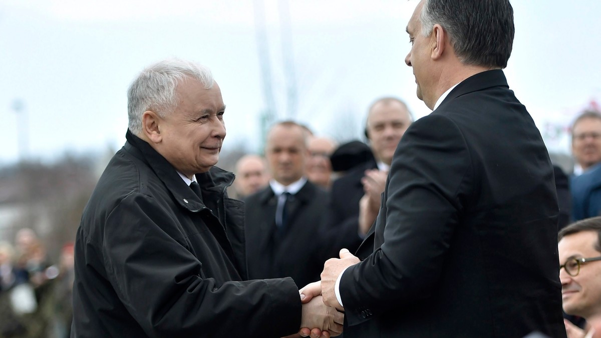 Jarosław Kaczyński i Viktor Orbán