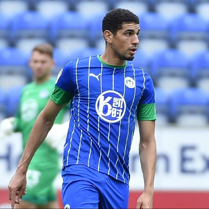 Leon Balogun could see his salary drop if he does not leave Wigan (Twitter/Wigan)