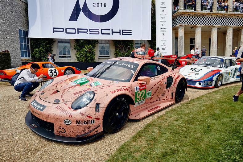 70 lat Porsche wielka parada w Goodwood