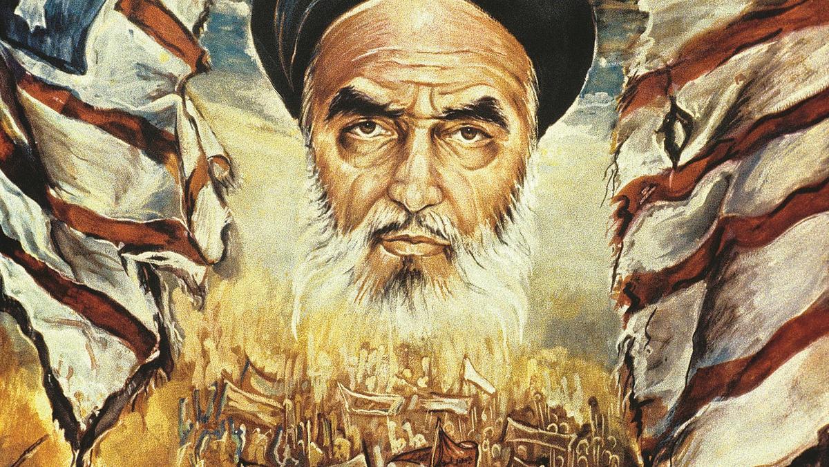 Khomeini in Art Propaganda