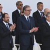 Aleksandar Vučić na paradi u Francuskoj