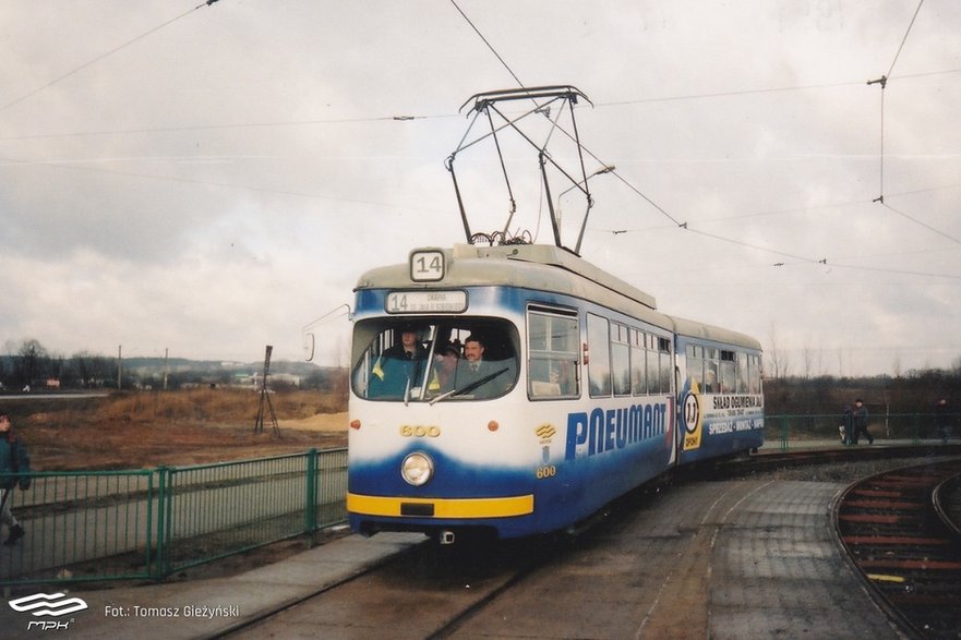 "Helmut" na trasie PST fot. MPK Poznań