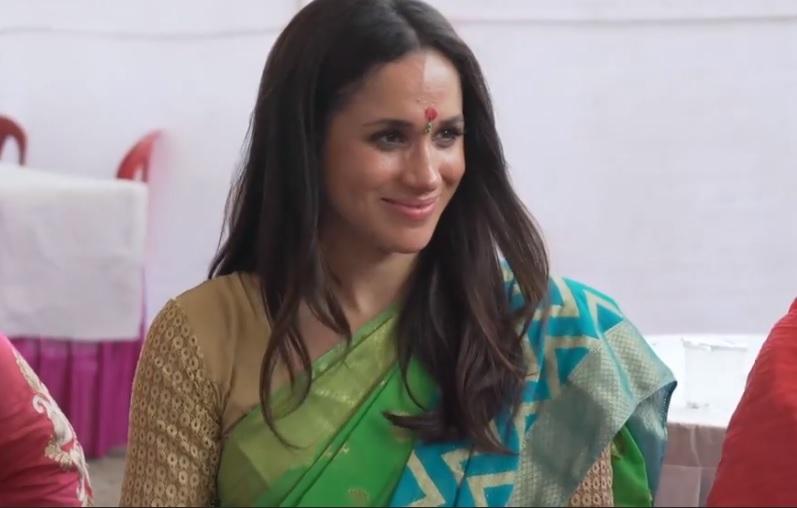 Meghan Markle India látogatás során / Fotó: Youtube