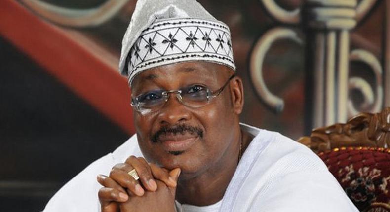 Former Oyo state governor Abiola Ajimobi's death was announced on Thursday, June 25, 2020. (Punch)