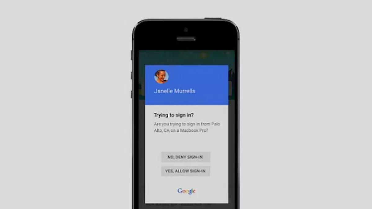 Google ulepsza zapytania do dwustopniowego uwierzytelniania na smartfonach