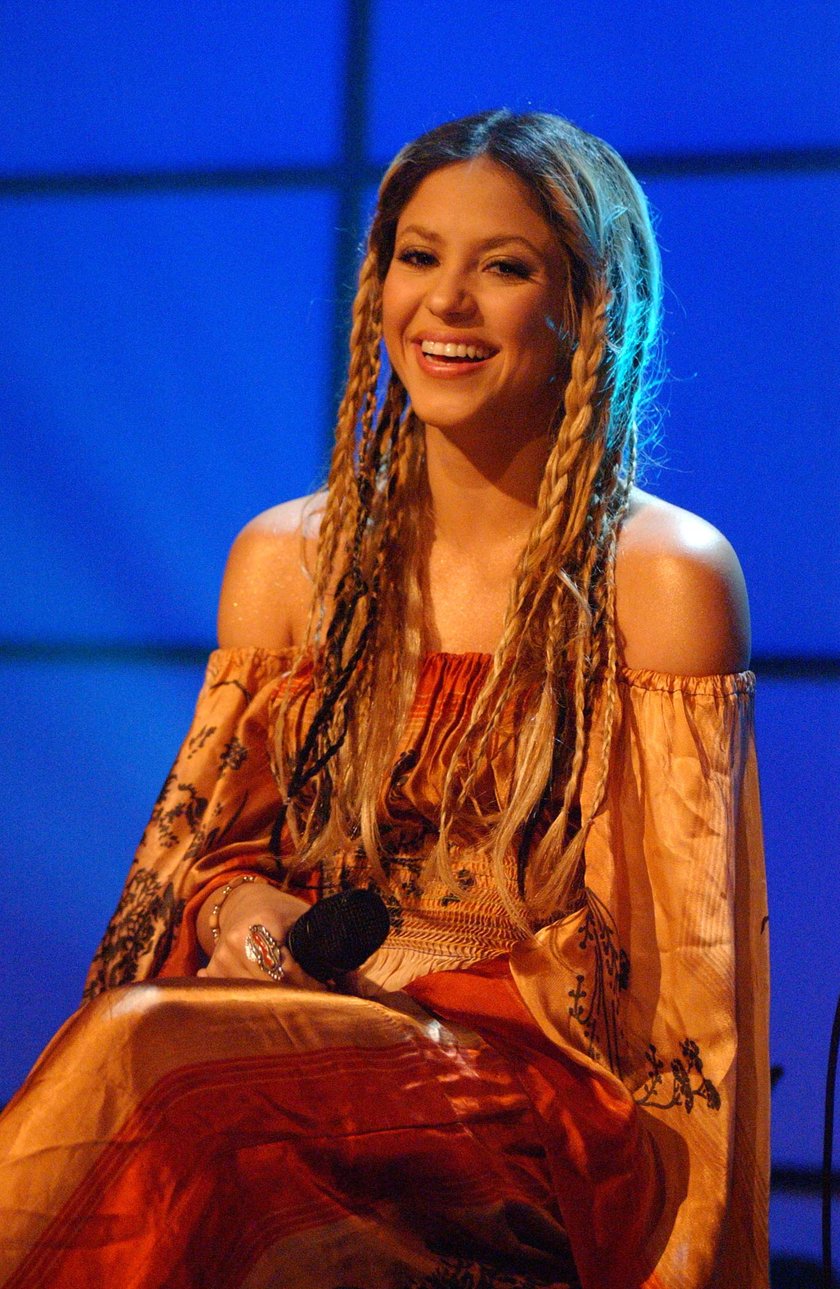 Shakira w BBC w 2002 roku