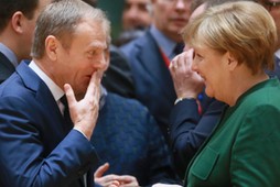 Donald Tusk Angela Merkel