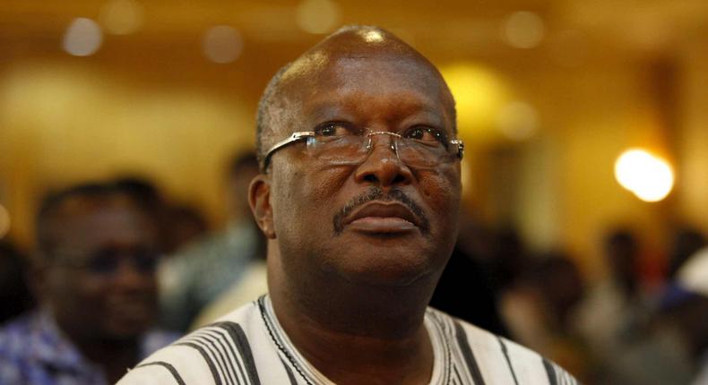 Roch Marc Christian Kabore, président du Burkina Faso