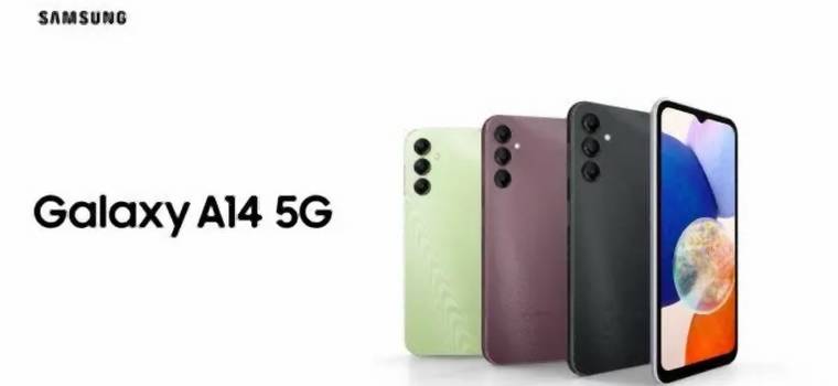 Galaxy A14 5G to pierwszy tegoroczny smartfon Samsunga [CES 2023]