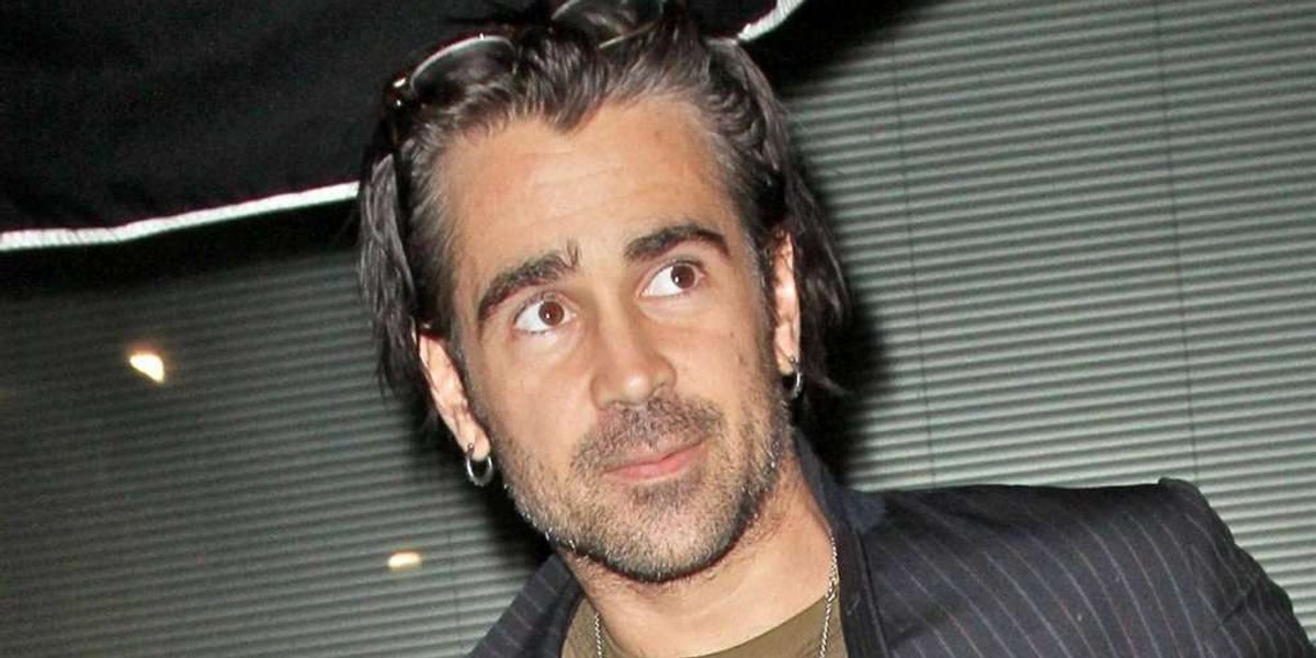 Colin Farrell w Krakowie. Czy on się nie boi?