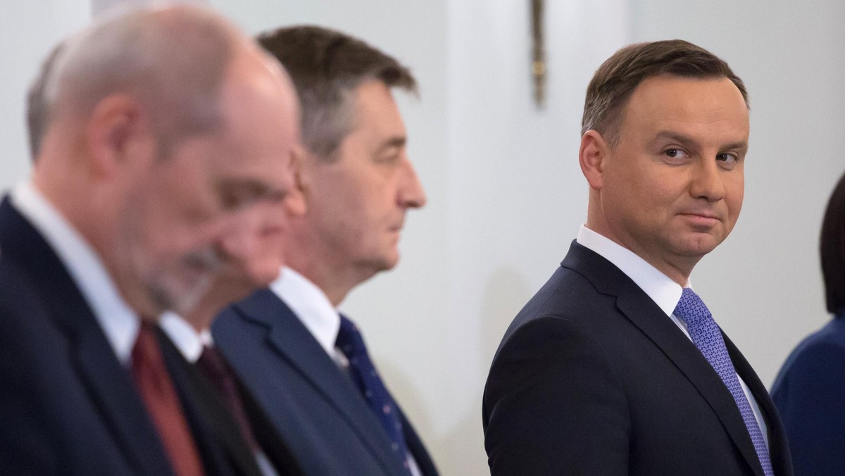 Andrzej Duda Antoni Macierewicz PiS polityka Prawo i Sprawiedliwość