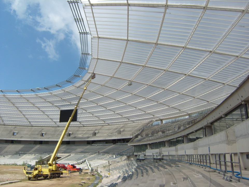 Stadion Śląski na 10 miesięcy przed otwarciem