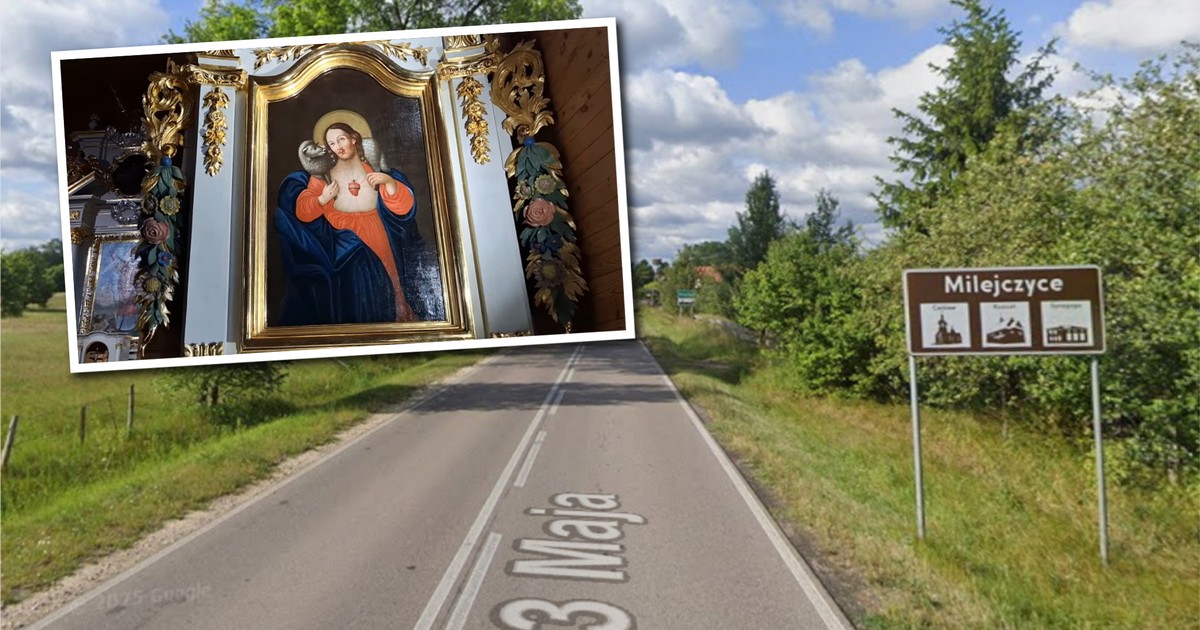 Milejczyce: Tajemniczy obraz