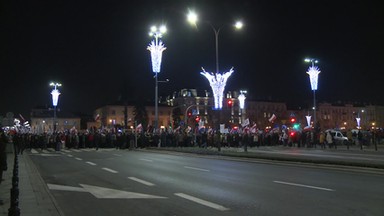 Manifestacja Komitetu Obrony Demokracji w Warszawie