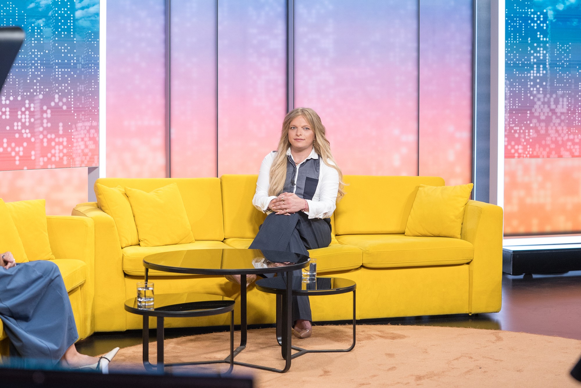Americká influencerka Gwen McMullen v televízii JOJ.