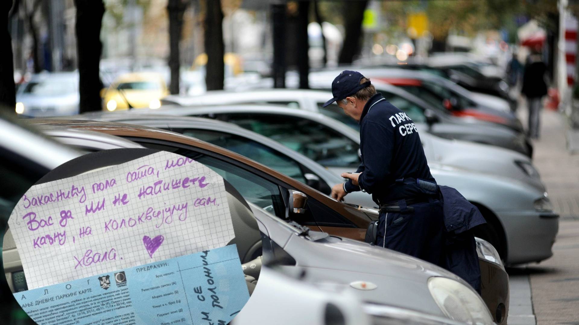 Parkirala se, ostavila poruku Parking servisu i otišla na kolokvijum - epilog je priča dana