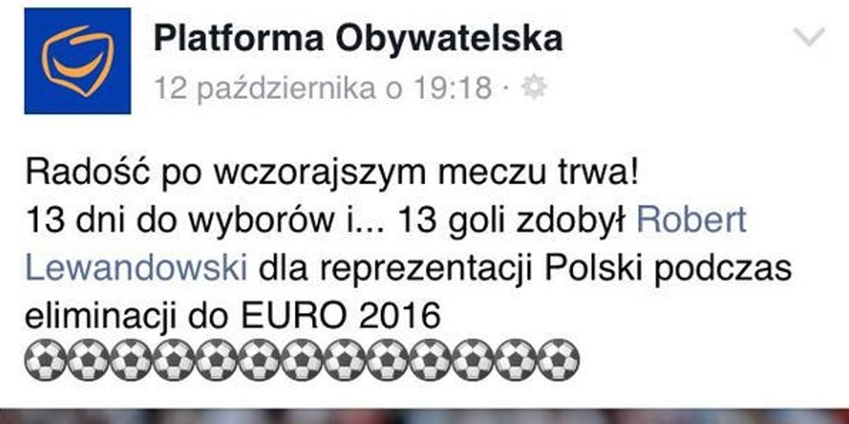 PZPN oskarża PO o bezprawne działanie ws. Lewandowskiego