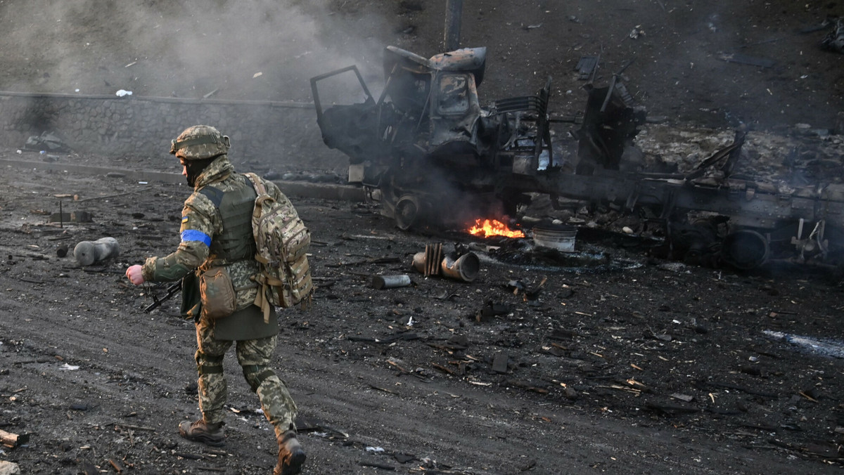 Wojna Rosja - Ukraina. Rosjanie ostrzelali składowisko odpadów radioaktywnych w Kijowie
