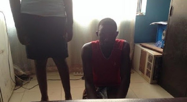 The suspected rapist, Casmir Eze