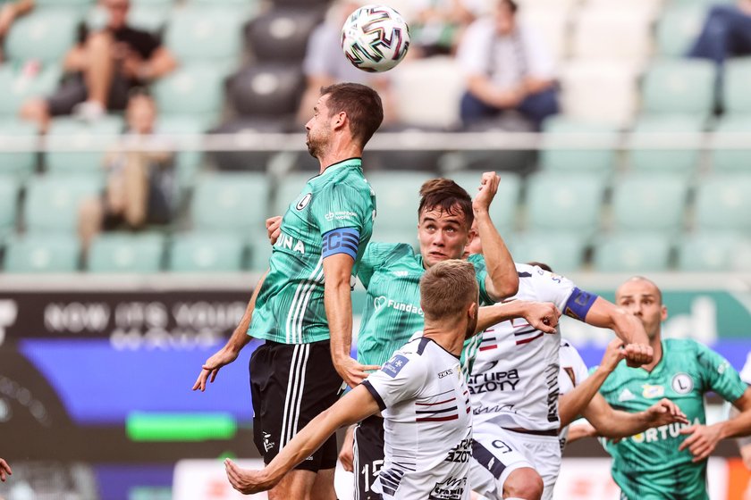 Pilka nozna. PKO Ekstraklasa. Legia Warszawa - Pogon Szczecin. 19.07.2020