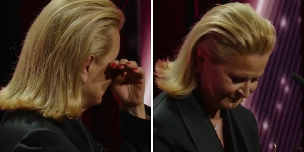 Barbara Bursztynowicz na Telekamerach 2026. Jej przemowa chwyta za serce