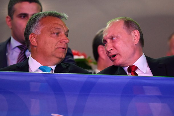 Viktor Orbán i Władimir Putin