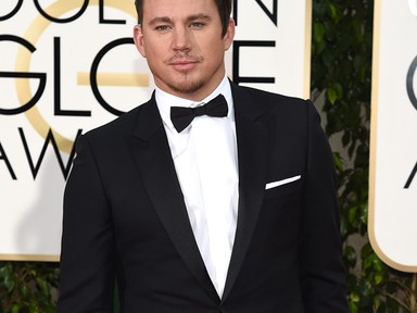 Channing Tatum a legváratlanabb frizurával a Golden Globe-on