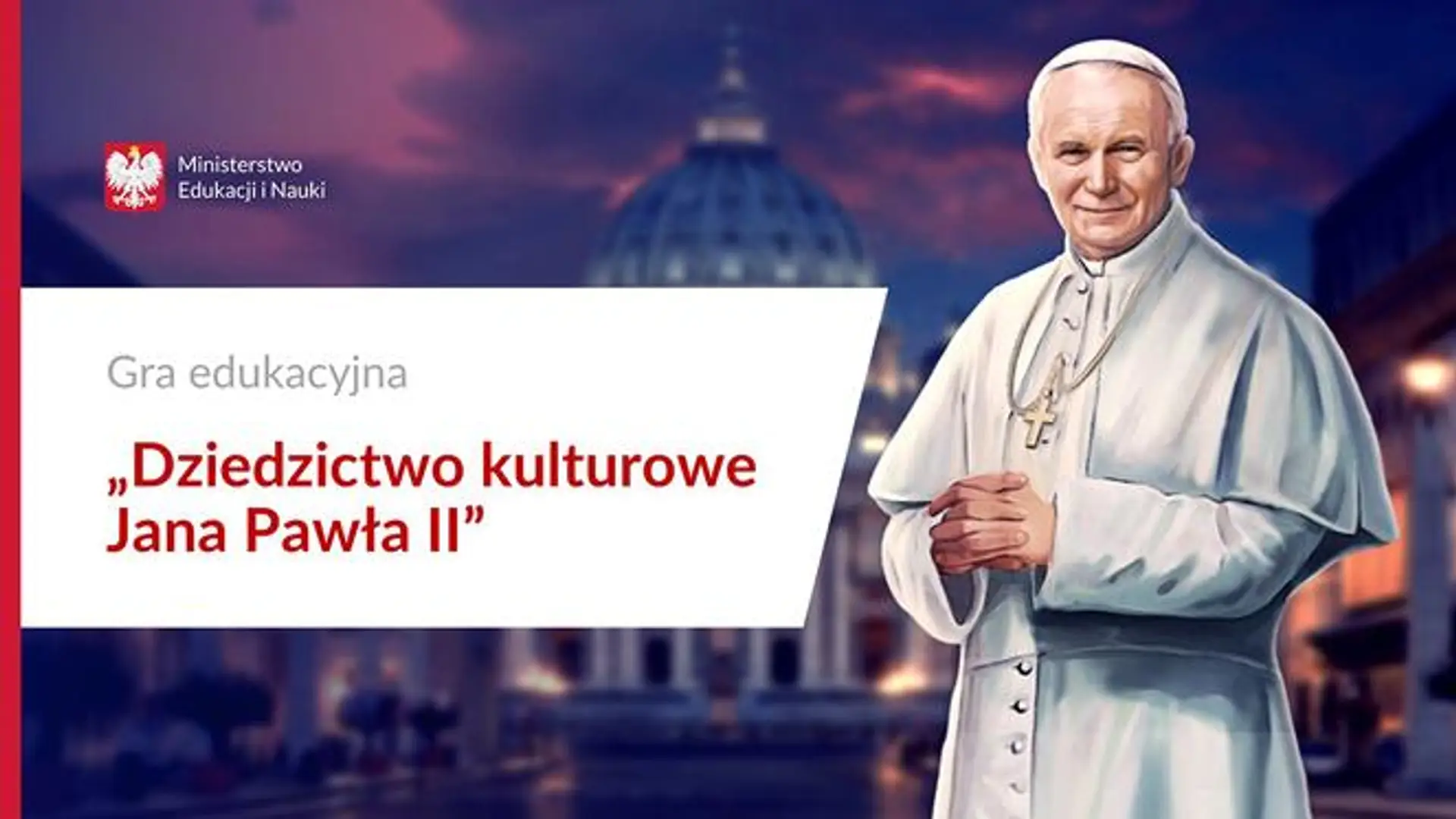 Resort edukacji wydał 790 tys. złotych na grę o Janie Pawle II. "Wprowadza w świat wartości wielkiego Polaka"